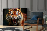 Tiger Glass Wall Art.