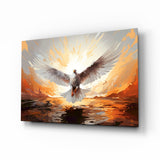 Quadro in vetro Piccione - 72x46 cm