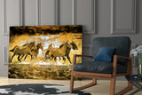 Horse Art Glass Wall Art.