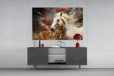 Horse Art Glass Wall Art.
