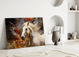 Horse Art Glass Wall Art.