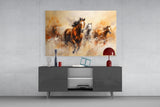 Horse Art Glass Wall Art.
