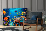 Ocean Life Glass Wall Art.
