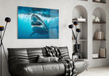 Shark Glass Wall Art.