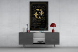 Pisces Glass Wall Art.