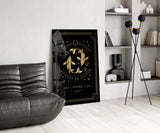 Pisces Glass Wall Art.