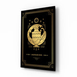 Aquarius Glass Wall Art.