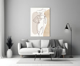 Woman's Art Glass Wall Art.