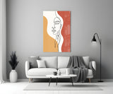 Woman's Art Glass Wall Art.