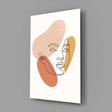 Woman's Art Glass Wall Art.