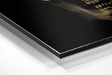 Brushed Aluminium Dibond Wall Art