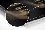 Brushed Aluminium Dibond Wall Art