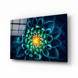Flower Glass Wall Art