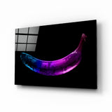 Arte de pared de vidrio de Banana
