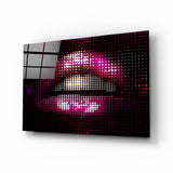 Lip Glass Wall Art