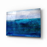 Arte della parete di vetro Ombra di blu
