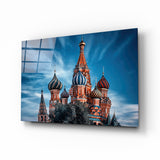 St. Basil's Cathedral Glass Wall Art