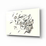 Free Thoughts Glass Wall Art