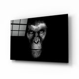 Arte de pared de vidrio de Gorila