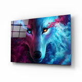 Wolf Glass Wall Art
