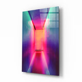 Colored Room Glass Wall Art