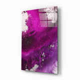 Colors of Abstraction Glass Wall Art