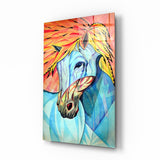 Arte della parete di vetro Cavallo