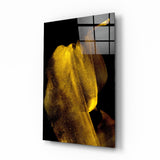 Arte de pared de vidrio de Historia amarilla