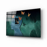 Arte della parete di vetro Effetto farfalla