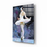 Ballerina Glass Wall Art
