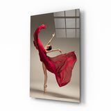 Arte della parete di vetro Ballerina