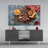 Spices Glass Wall Art