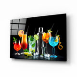 Cocktails Impression sur verre