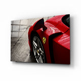 Arte de pared de vidrio de Ferrari FXX K