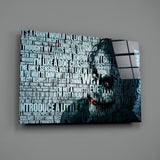 Joker Glass Wall Art