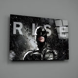 Batman Rise Glass Wall Art