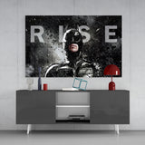Batman Rise Glass Wall Art