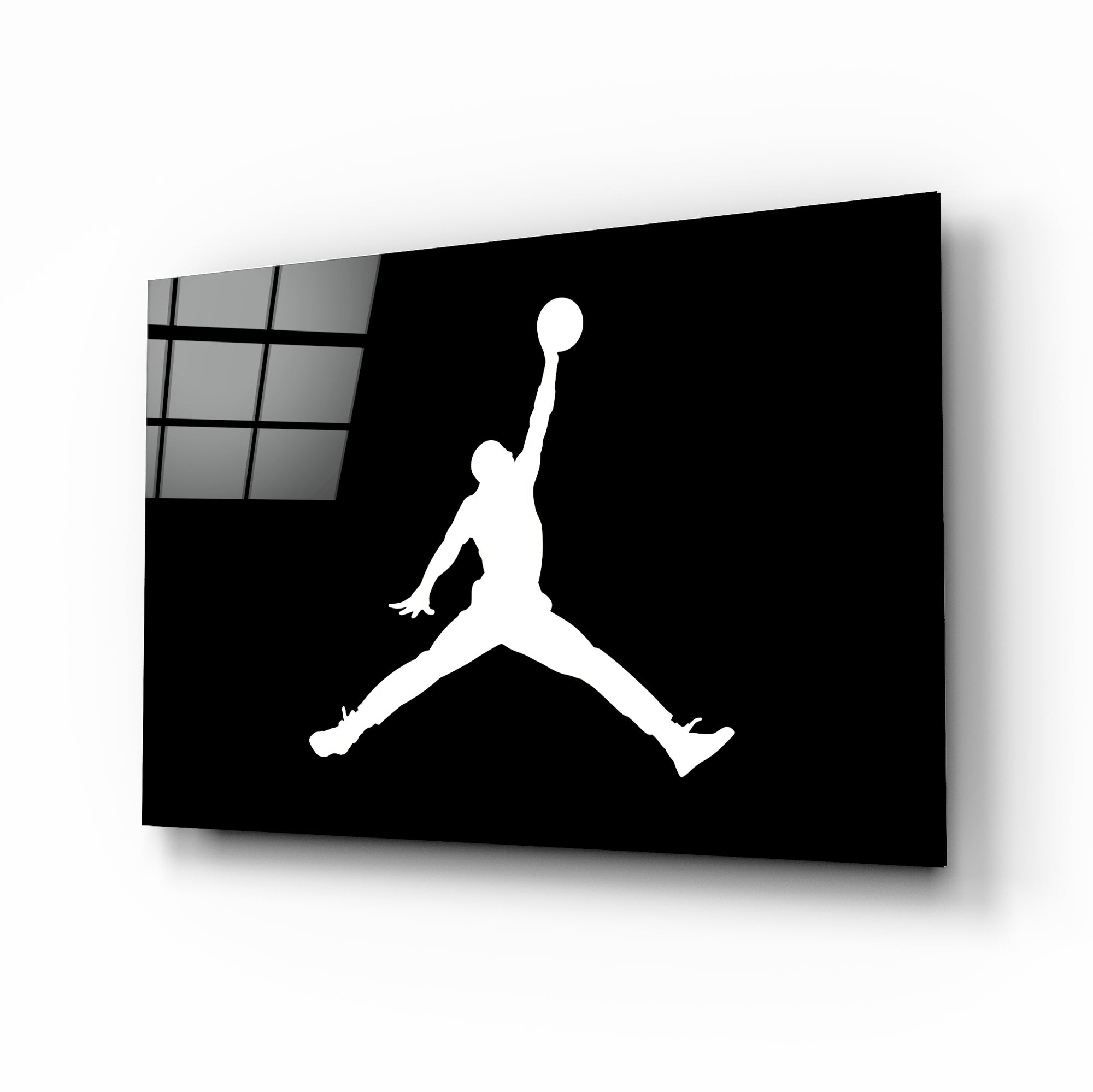 Air Jordan Glass Wall Art
