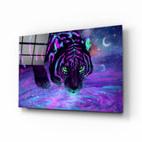 Tiger Glass Wall Art
