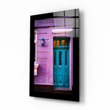 Colorful Building Glass Wall Art