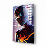 Spider Man Glasbild