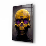Skull Glass Art || Designer's Collection
