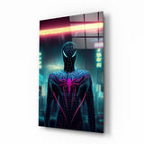 Spiderman Glass Wall Art || Designer's Collection