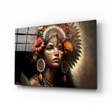 Beauty of the Clan Glass Wall Art || Designer's Collection