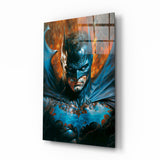 Arte della parete di vetro Bloody Batman