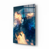 Epic Tiger Glass Wall Art || Designer's Collection
