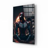 Arte della parete di vetro Iconic Spider Man