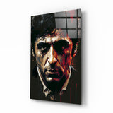 Al Pacino Glass Wall Art || Designer's Collection