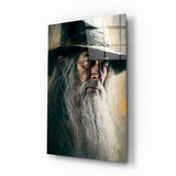 Gandalf Glass Wall Art || Designer's Collection