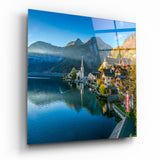 Arte de pared de vidrio de suizo